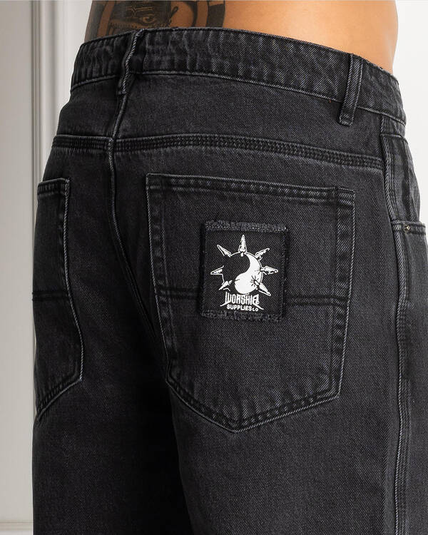 Worship Supplies Nuclear Lounger Jeans for Mens
