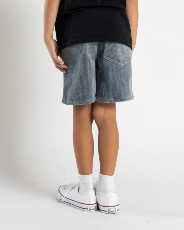 Skylark Toddlers' Cord Elastic Waist Shorts for Mens