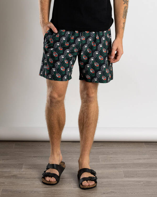 Victor Bravo's Greenade Forever Beach Shorts for Mens