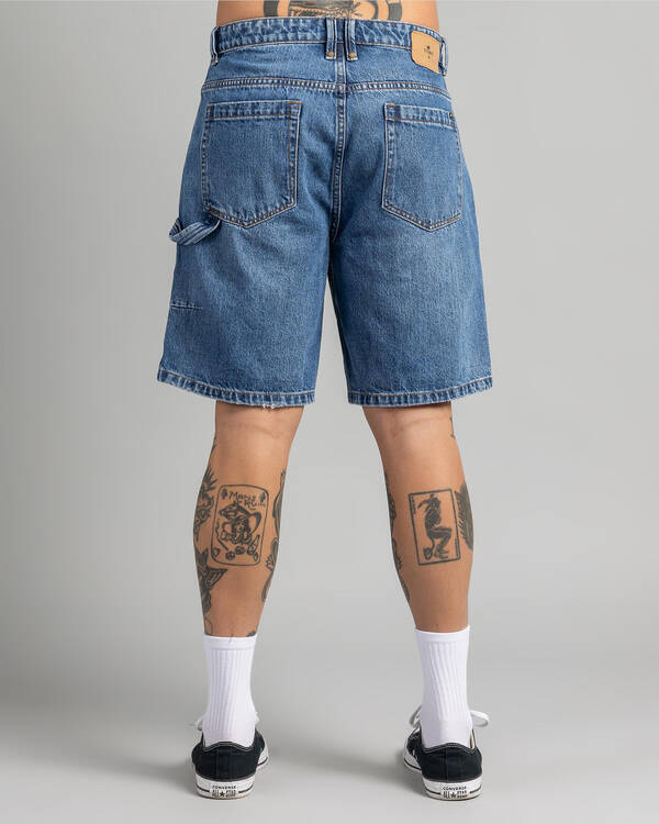 Thrills Slacker Denim Shorts for Mens
