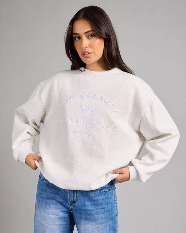 RVCA Bold Vintage Crewneck Sweatshirt for Womens