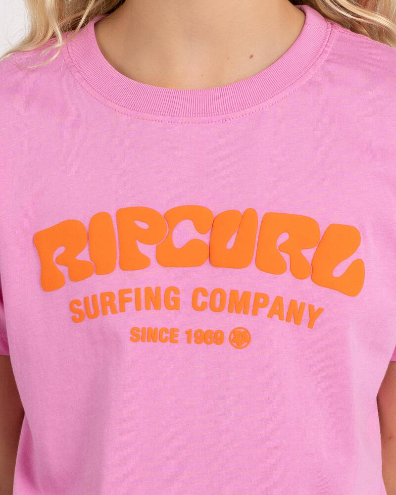 Rip Curl Girls' Surf Puff Relaxed T-shirt for Womens