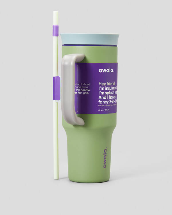 Owala 40oz Stainless Steel Insulated Tumbler for Mens