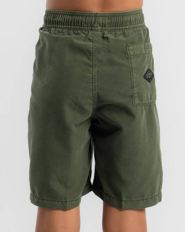 Billabong Boys' All Day Overdye Layback Beach Shorts for Mens