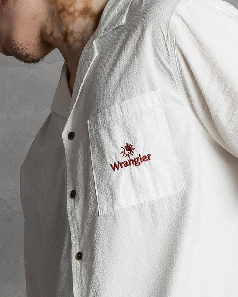 Wrangler Box Resort Short Sleeve Shirt for Mens