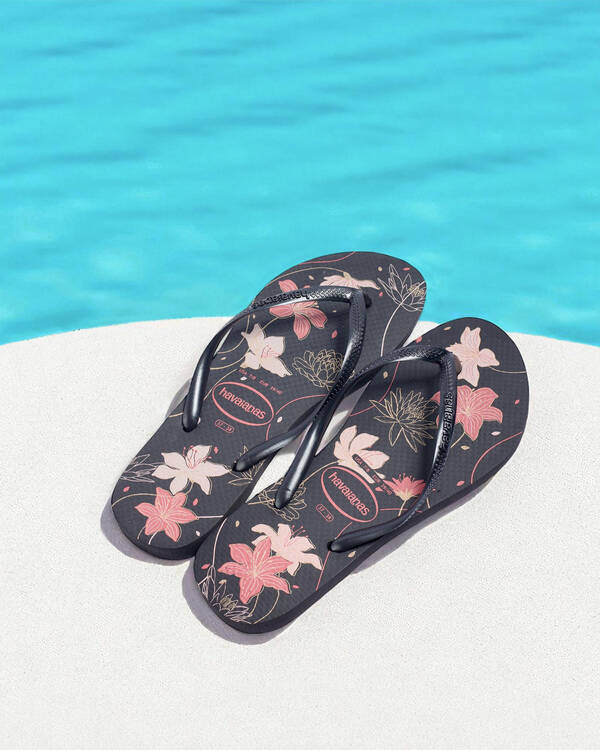 Havaianas Slim Organic Thongs for Womens
