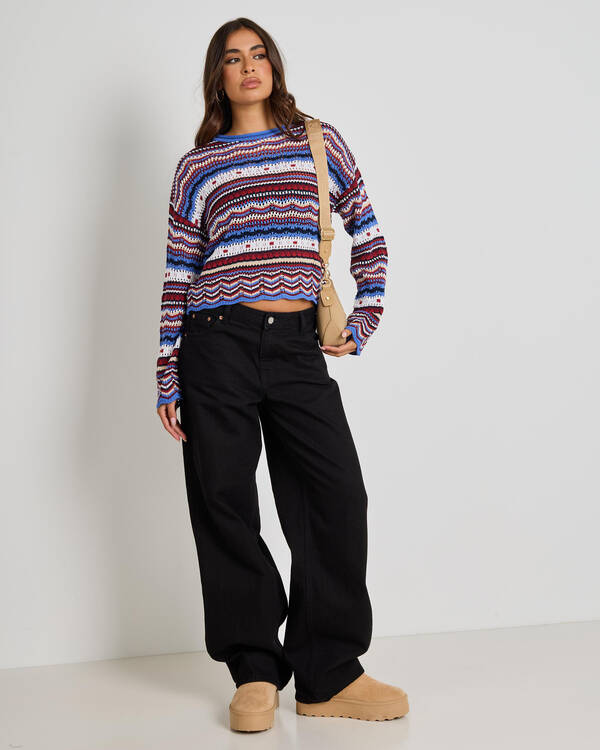 Mooloola Dream Catcher Crochet Jumper for Womens
