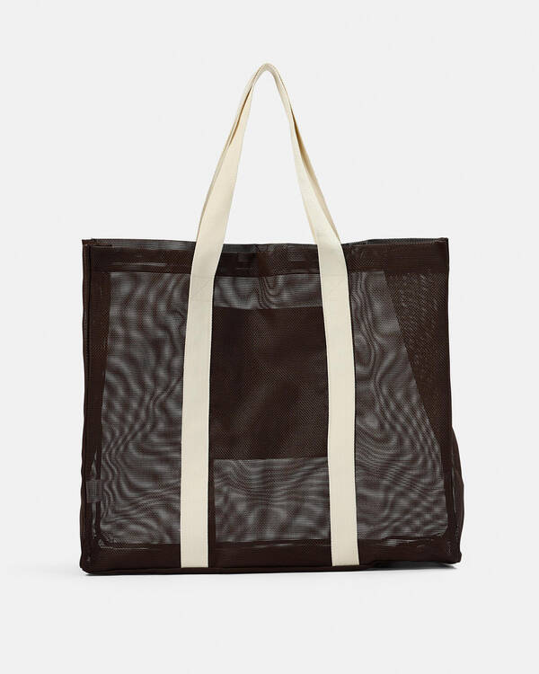 Carve Seaside Mesh Beach Bag for Womens