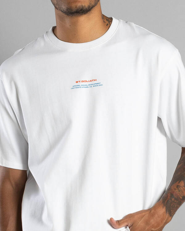 St. Goliath Logo Stack T-Shirt for Mens