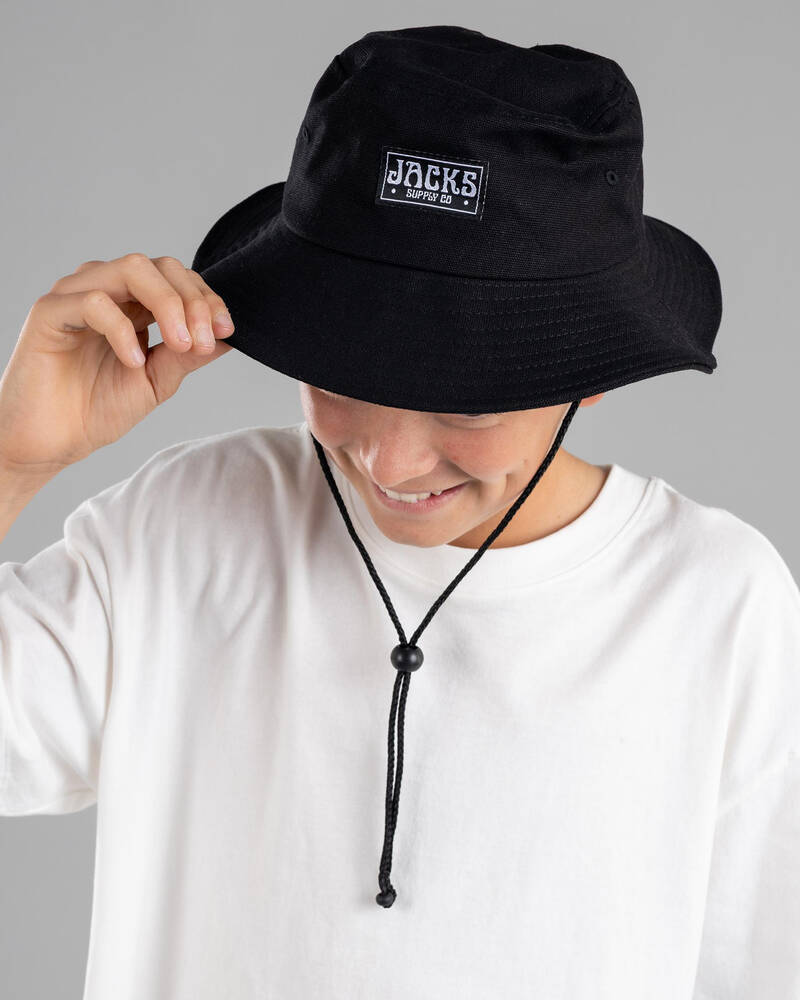 Jacks Boys' Contour Wide Brim Hat for Mens