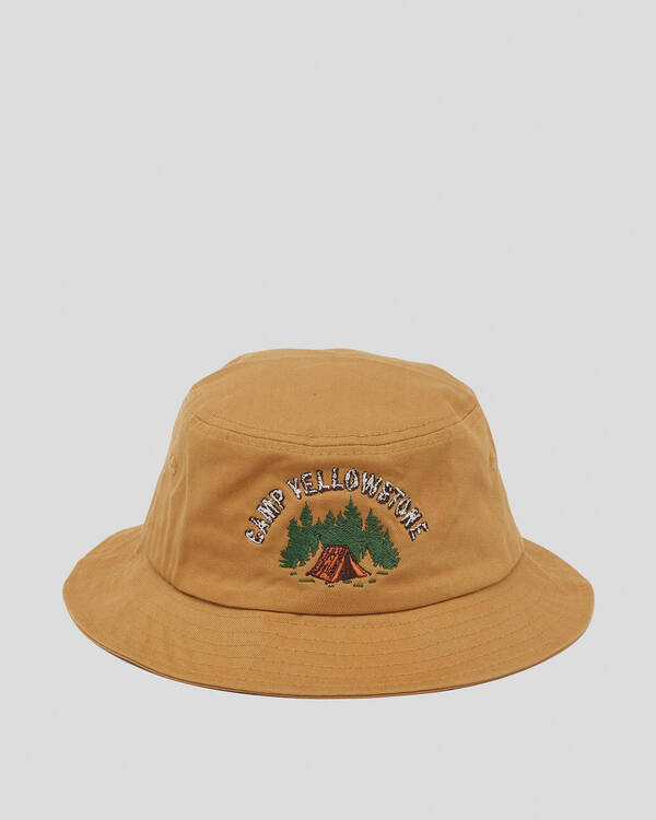 American Needle Camp Yellowstone Bucket Hat for Womens