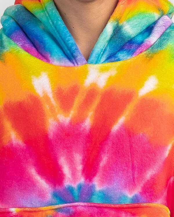 Bash Rainbow Tie Dye Bash Hoodie for Unisex