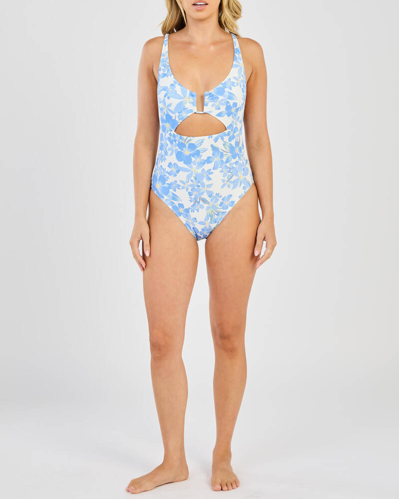 Roxy Artsy Floral One Piece Swimsuit for Womens