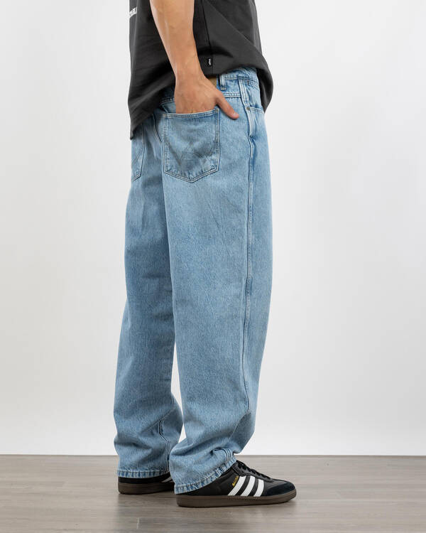 Wrangler Slacker Relaxed Straight Jeans for Mens