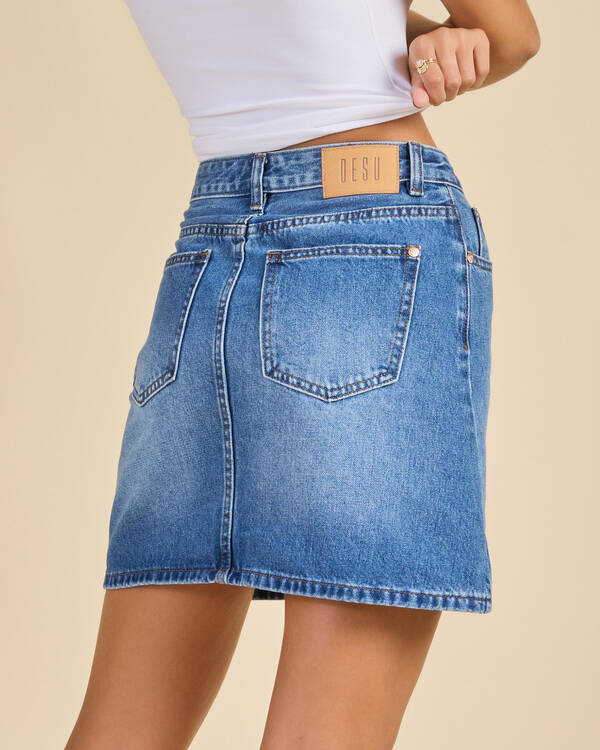 DESU Nellie Denim Skirt for Womens