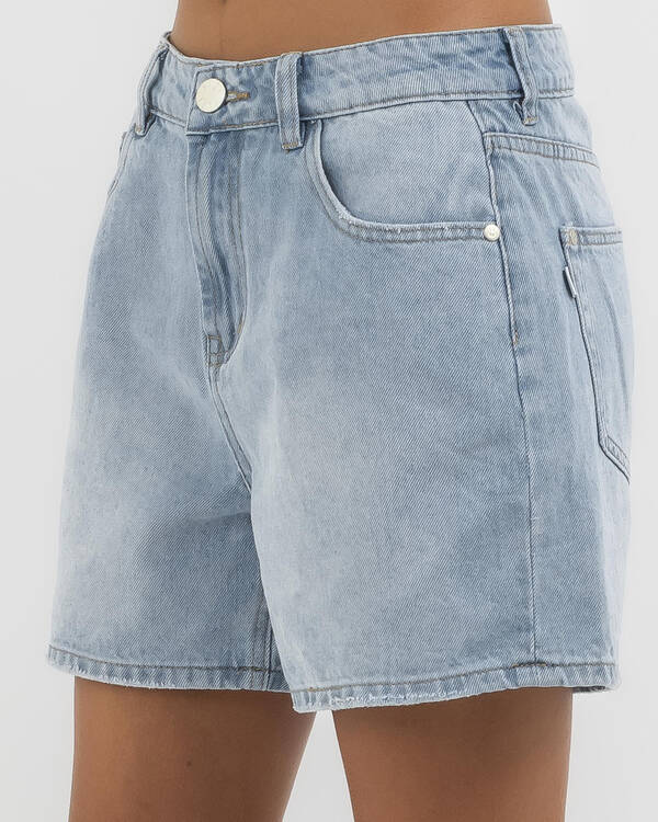DESU Byron Mid Denim Shorts for Womens