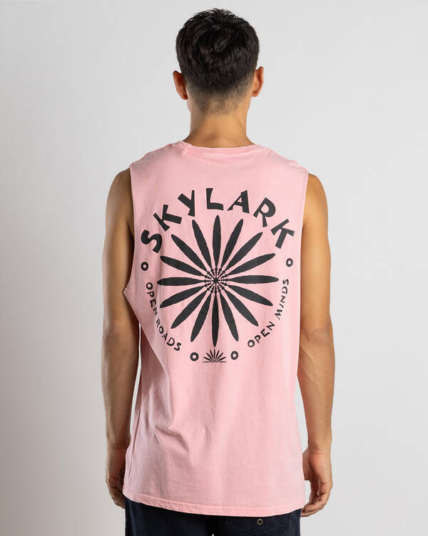 Skylark Blossom Muscle Tank for Mens