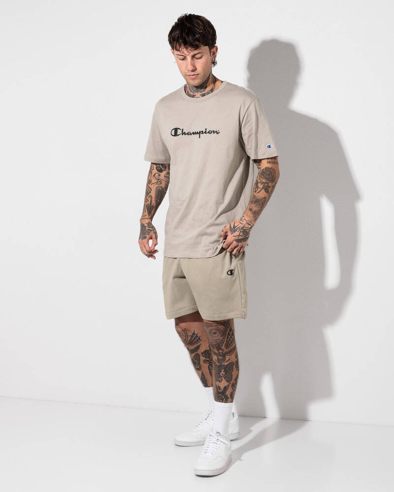 Champion Puff Script T-Shirt for Mens