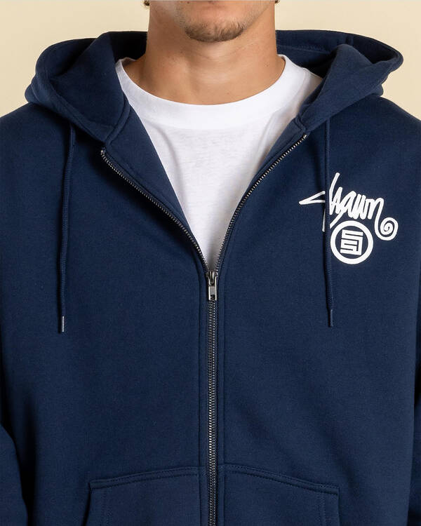 S-Double Shawn Dot Zip Hoodie for Mens