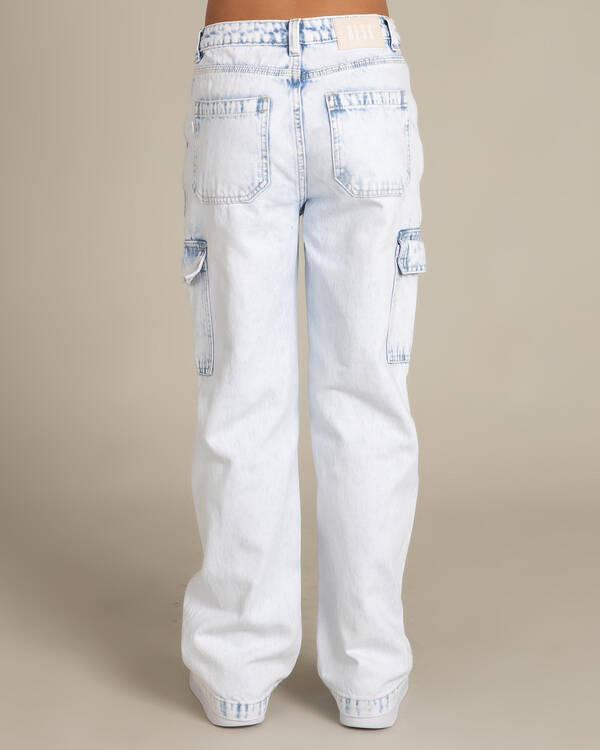 DESU Girls' Elkie Cargo Jeans for Womens