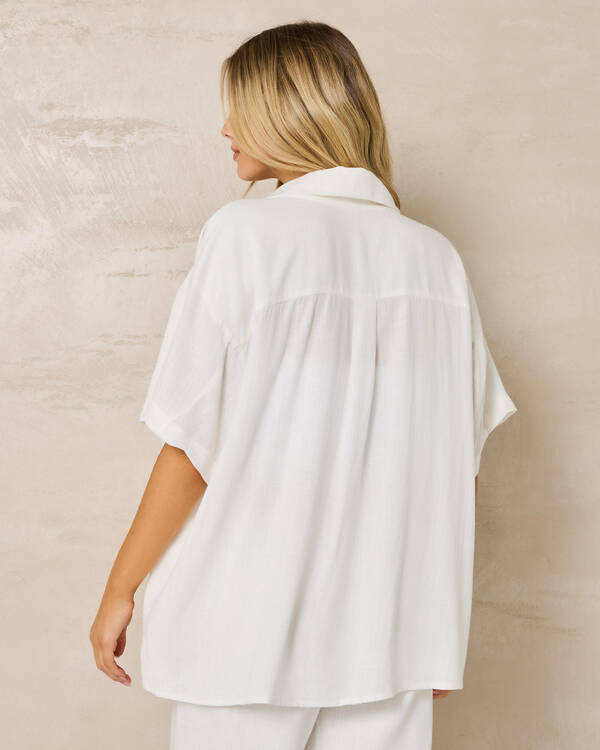 Mooloola Symi Vanessa Short Sleeve Shirt for Womens