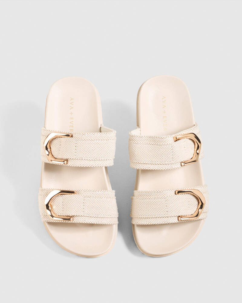 Ava And Ever Girls' Laguna Slide Sandals for Womens