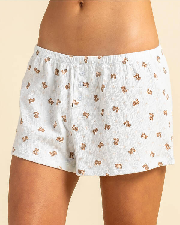 Malibu Lounge Brother Bear Boxer for Womens