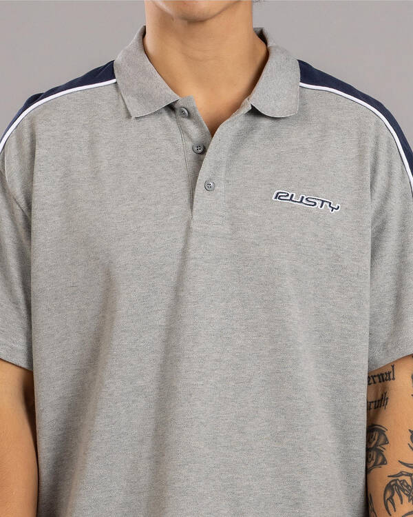 Rusty Straight Shooter Polo Shirt for Mens