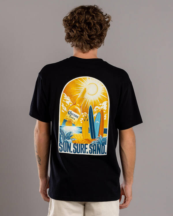 Corona Sun Surf Sand T-Shirt for Mens