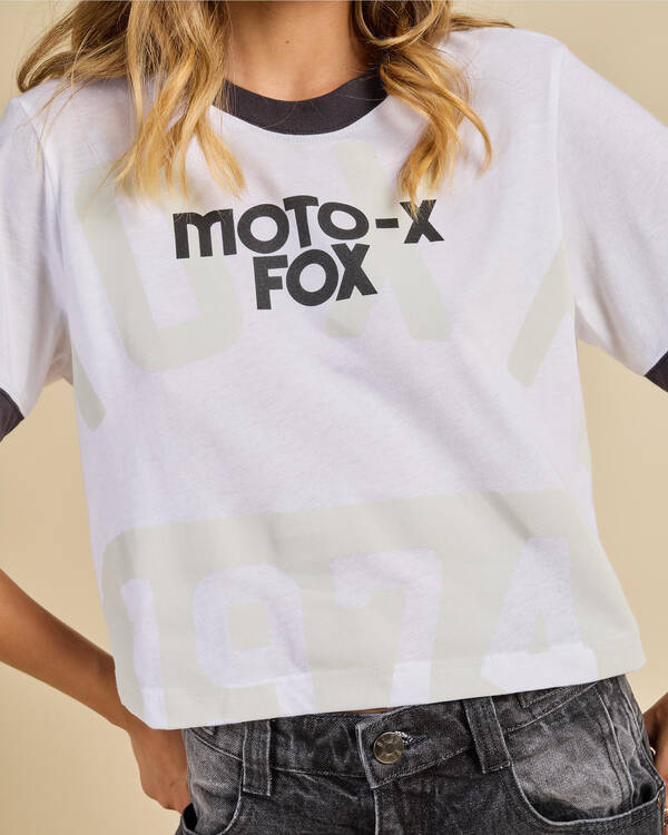Fox Circa 74 Ringer T-Shirt for Womens