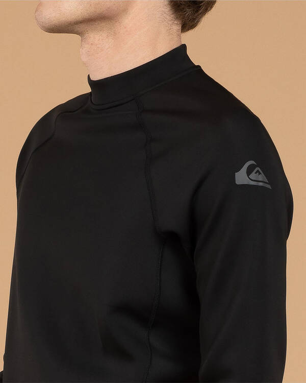 Quiksilver Everyday Heat Long Sleeve Rash Vest for Mens