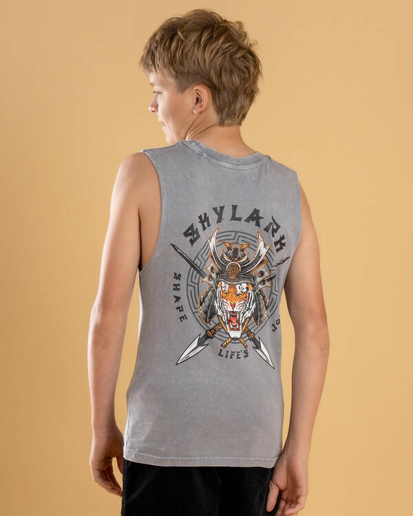 Boys' Samurai Muscle Tank