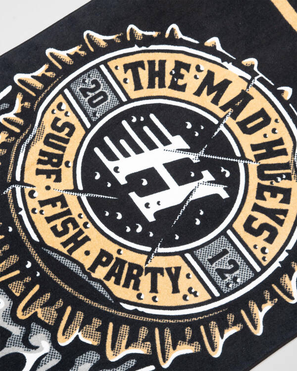 The Mad Hueys Cold One Towel for Mens