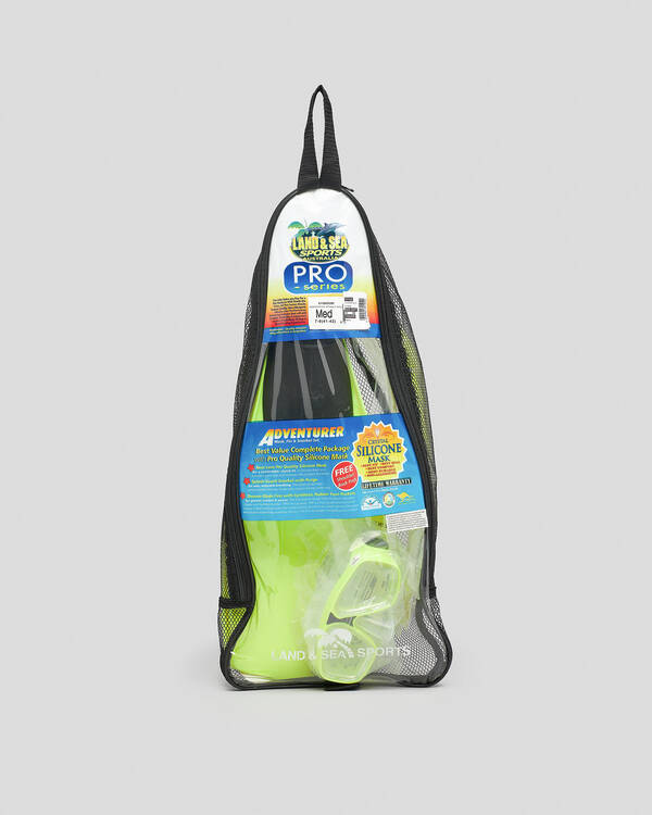 Land & Sea Sports Adventurer Snorkeling Set for Mens