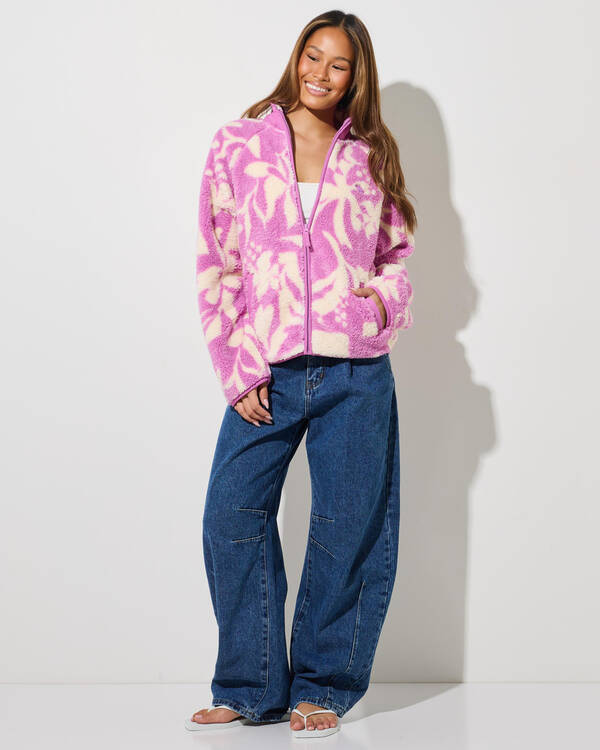 Rip Curl Catalina Islands ZT Polar Fleece Zip Through for Womens