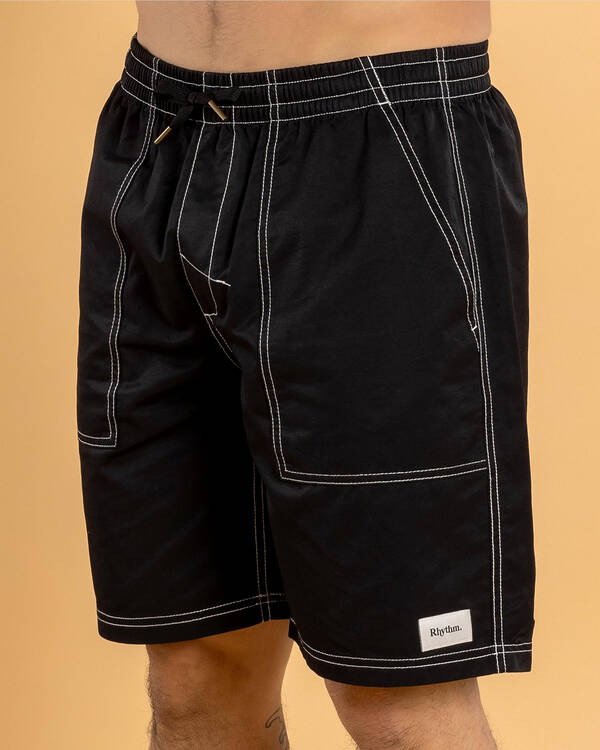 Rhythm Nylon Fatigue Jam Shorts for Mens