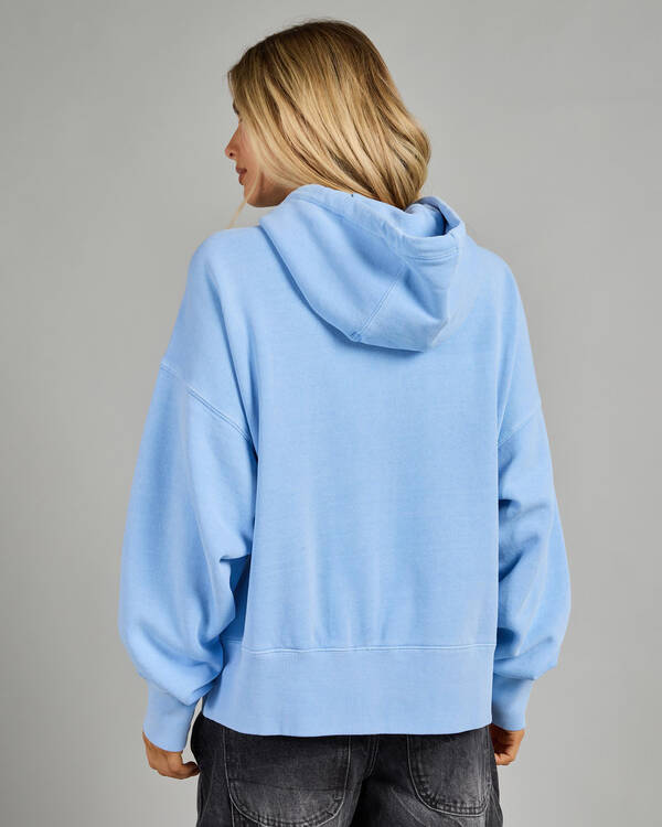 Fox Wordmark Fleece Pullover Hoodie for Womens