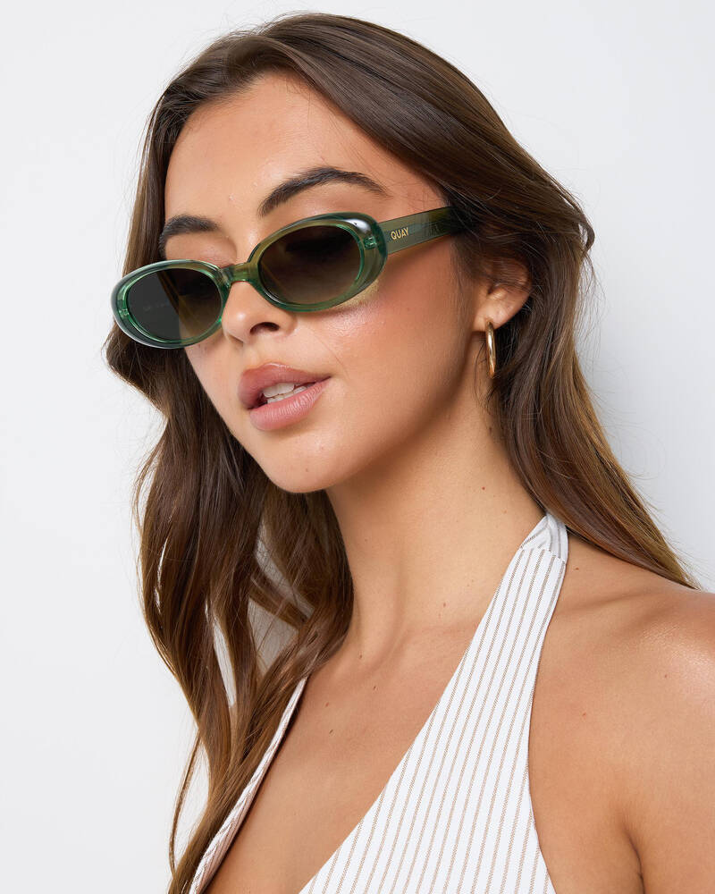 Quay Australia Felt Cute Sunglasses for Womens