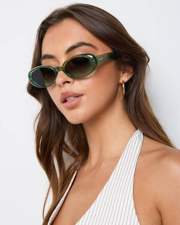 Quay Australia Felt Cute Sunglasses for Womens