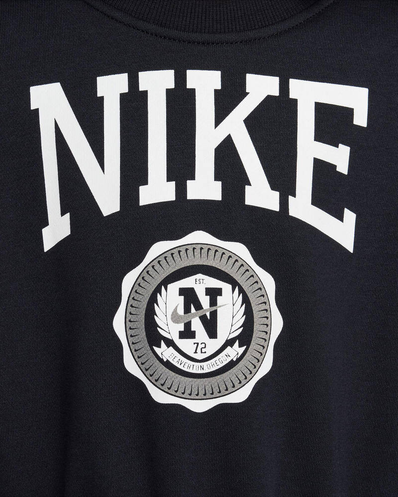 Nike Girls' Club Fleece GX Star Boxy Sweatshirt for Womens