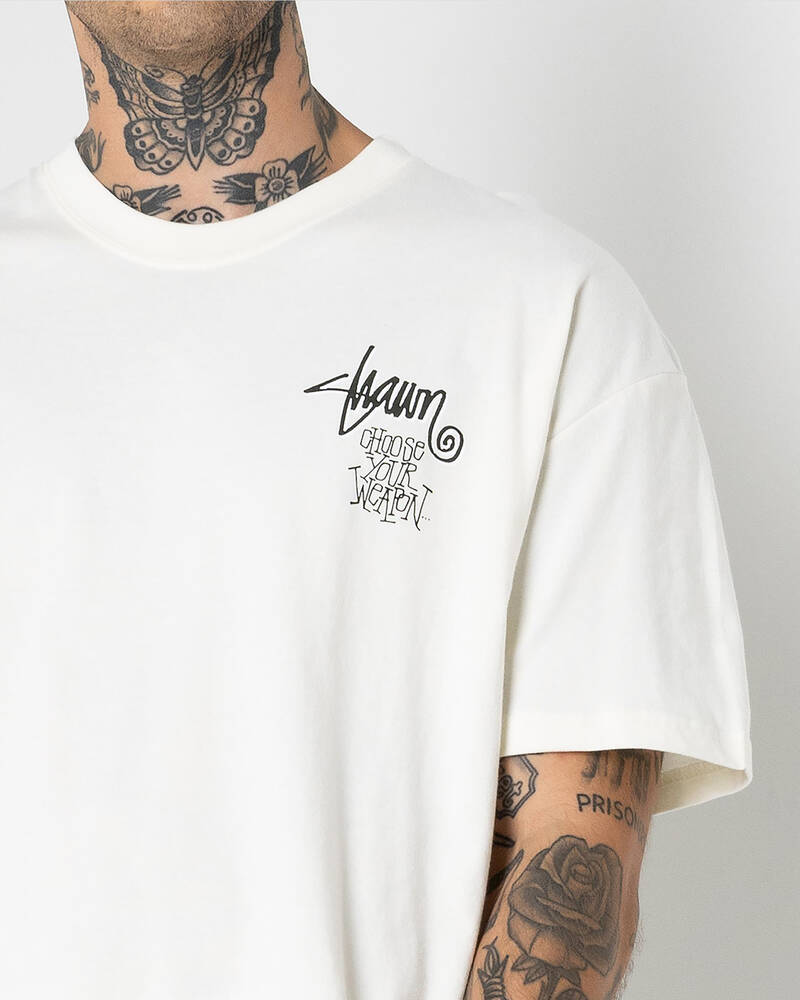 S-Double Choose Your Weapon T-Shirt for Mens