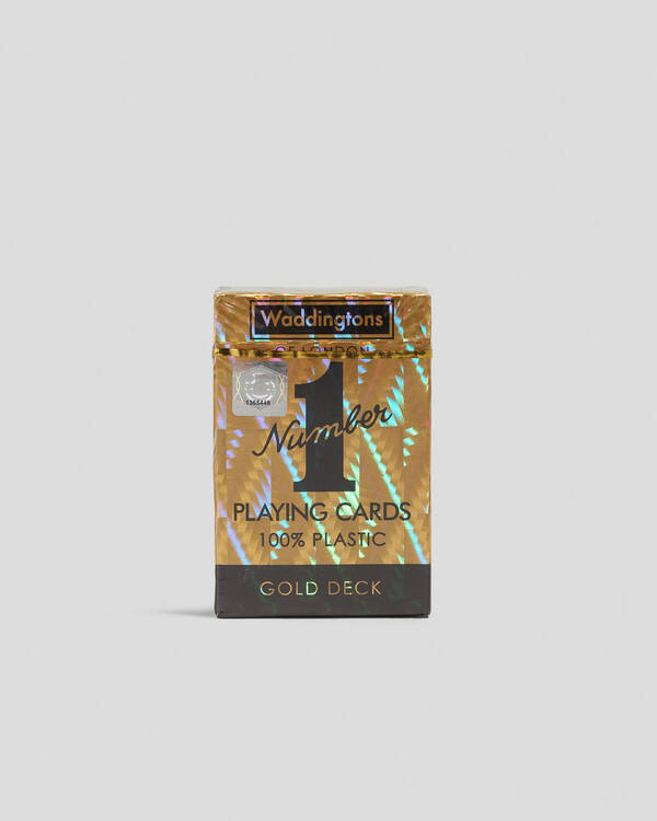 Waddingtons Playing Cards: Gold Edition for Unisex