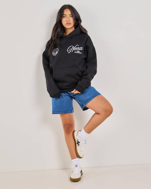 Nena & Pasadena Treaty Box Fit Hoodie for Womens