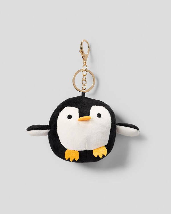 Karyn In LA Plush Penguin Large Bag Charm for Womens