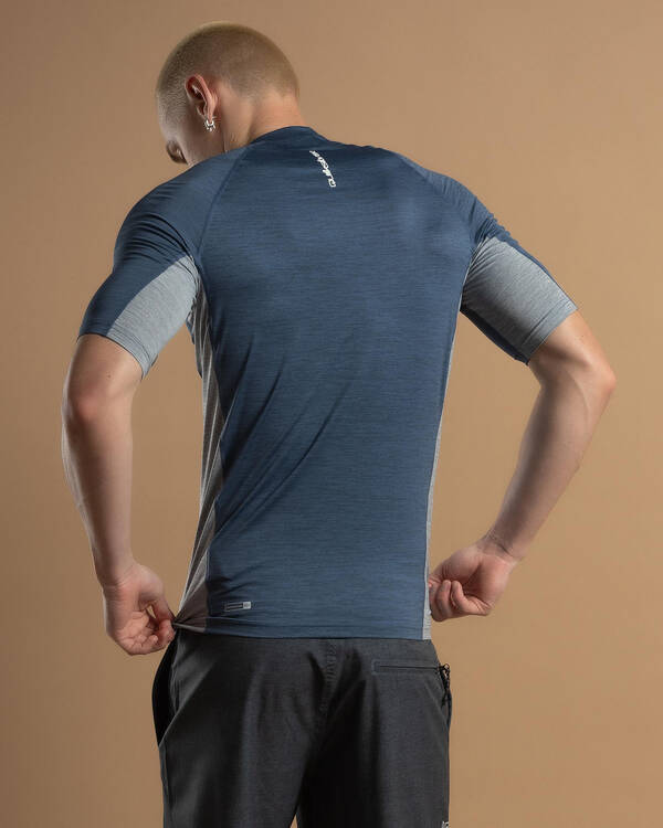 Quiksilver Everyday UPF50 Comp Short Sleeve Rash Vest for Mens