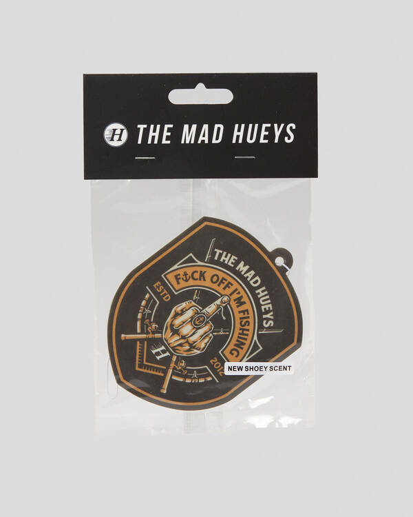 The Mad Hueys Fk Off I'm Fishing Air Freshener for Mens