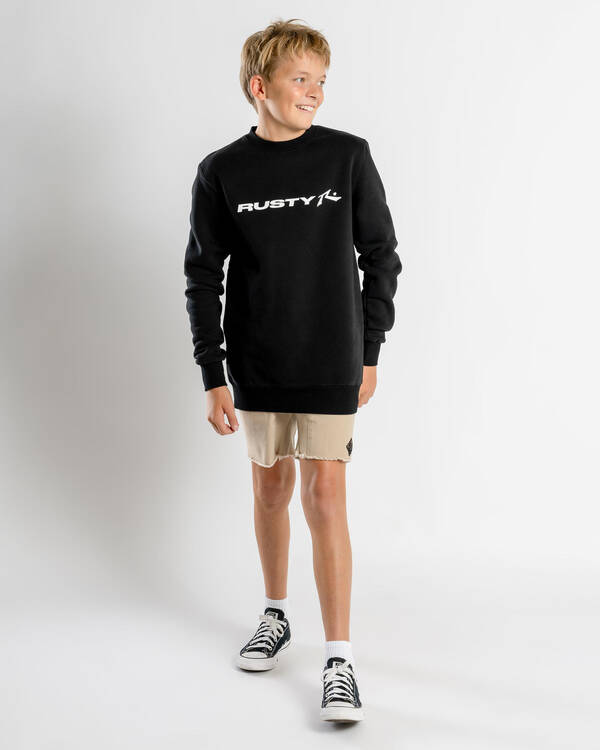 Rusty Boys' Vital 2.0 Rusty Crewneck Sweatshirt for Mens