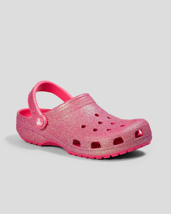 Crocs Classic Glitter Clogs for Unisex