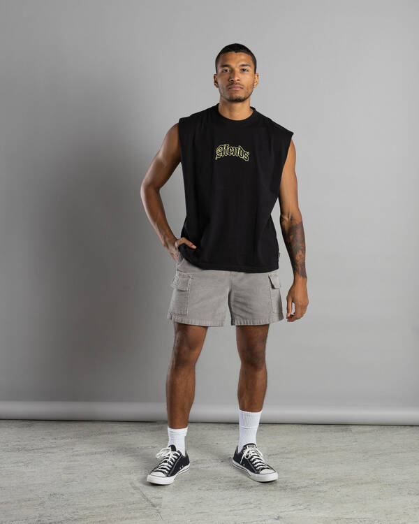 Silent Theory Cargo Cord Shorts for Mens