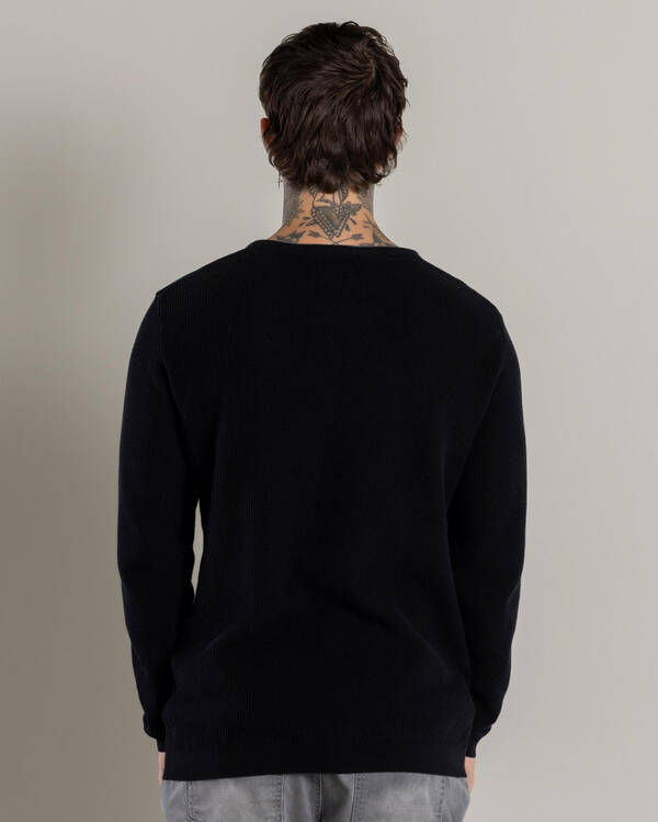 Lucid Cluster Knitted Sweater for Mens